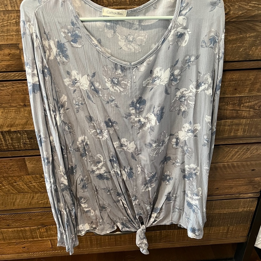 Cotton Blu top